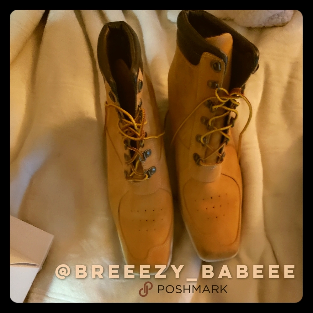 Timbs Super Cute Boots w/Small Heel!!!